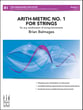 Arith-Metric No. 1 for Strings Orchestra sheet music cover